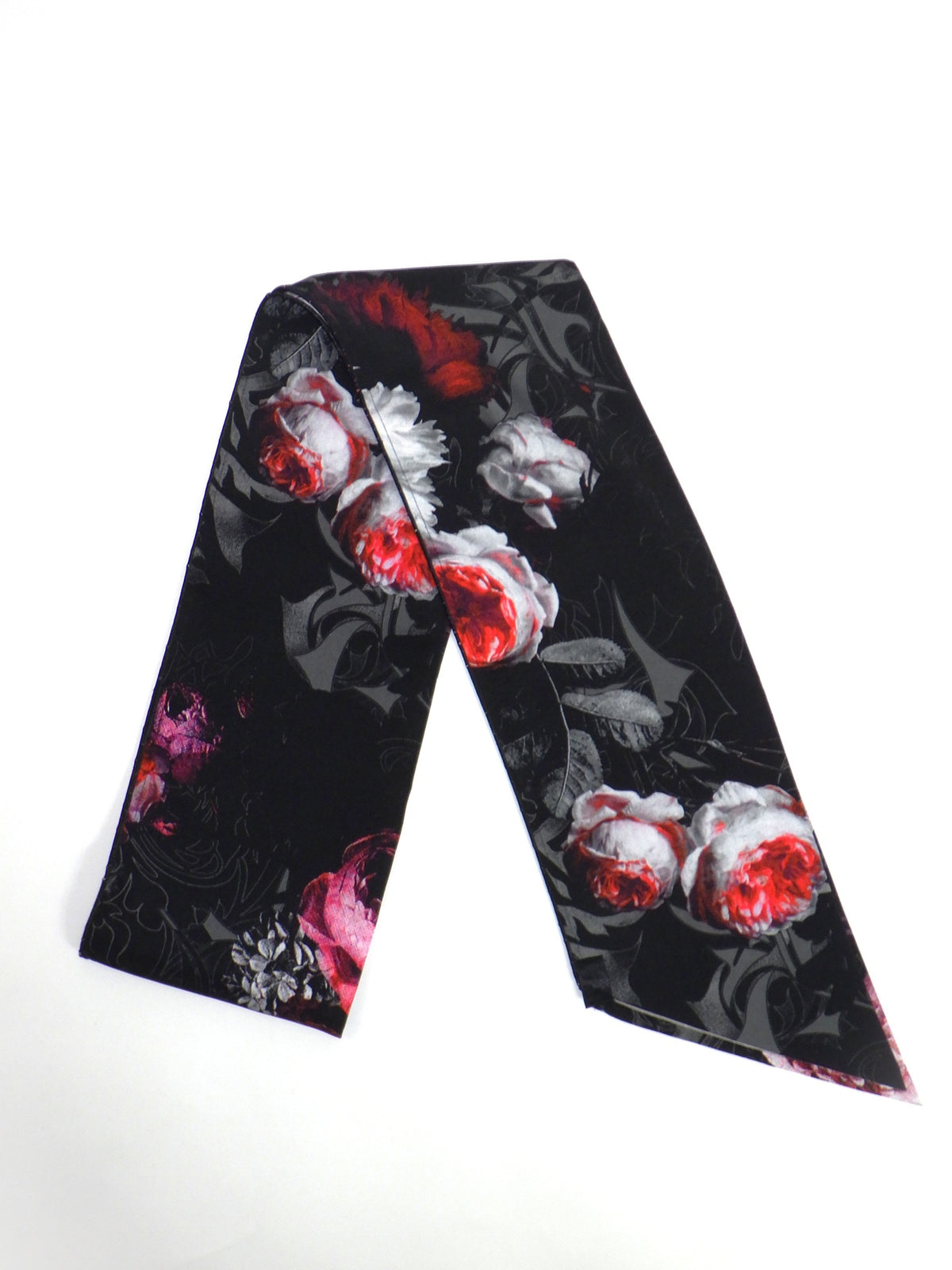 kiryuyrik　 Goth Flora Stole　KW-STL10-902-BK