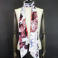 kiryuyrik　 Goth Flora Stole　KW-STL10-902-WHT