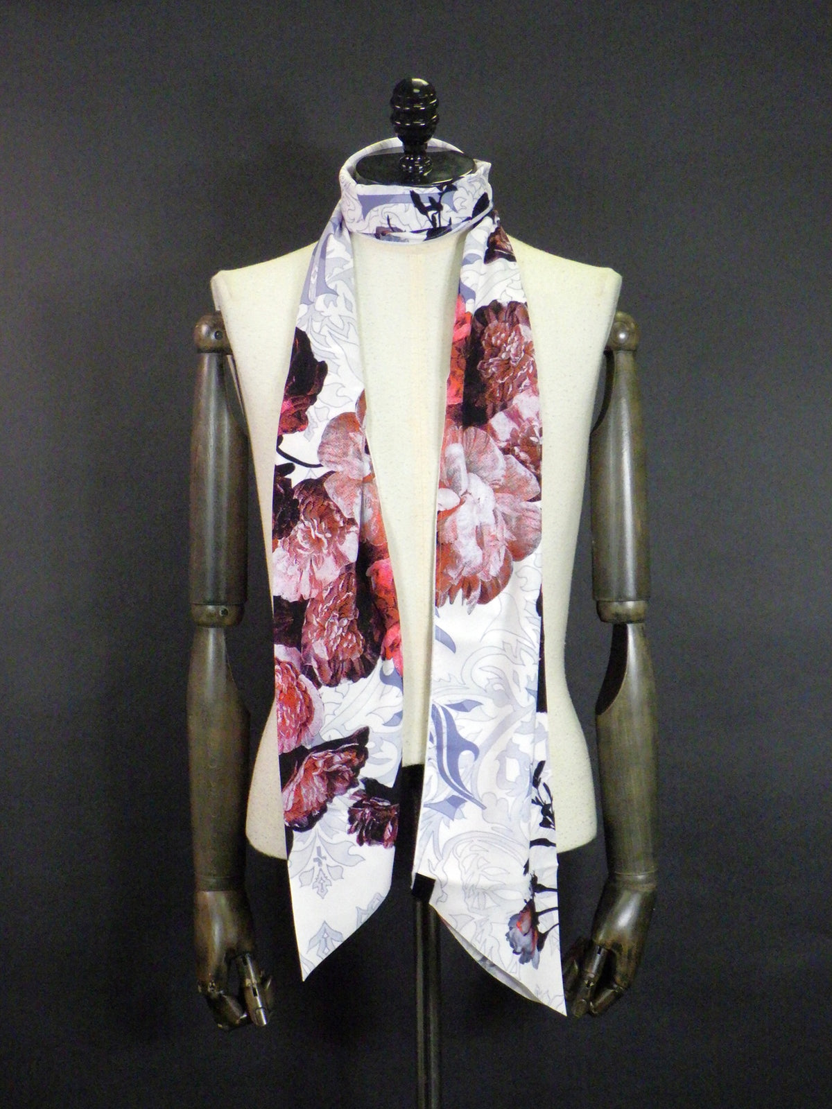 kiryuyrik　 Goth Flora Stole　KW-STL10-902-WHT
