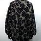 beauty:beast　Large leopard fleece cardigan　bb-34001