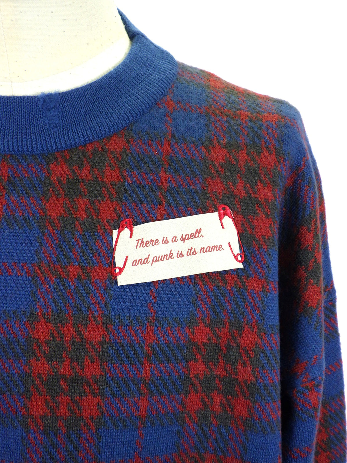 NewRose　CHECK JACQUARD × MOHAIR　NR263K006-BL
