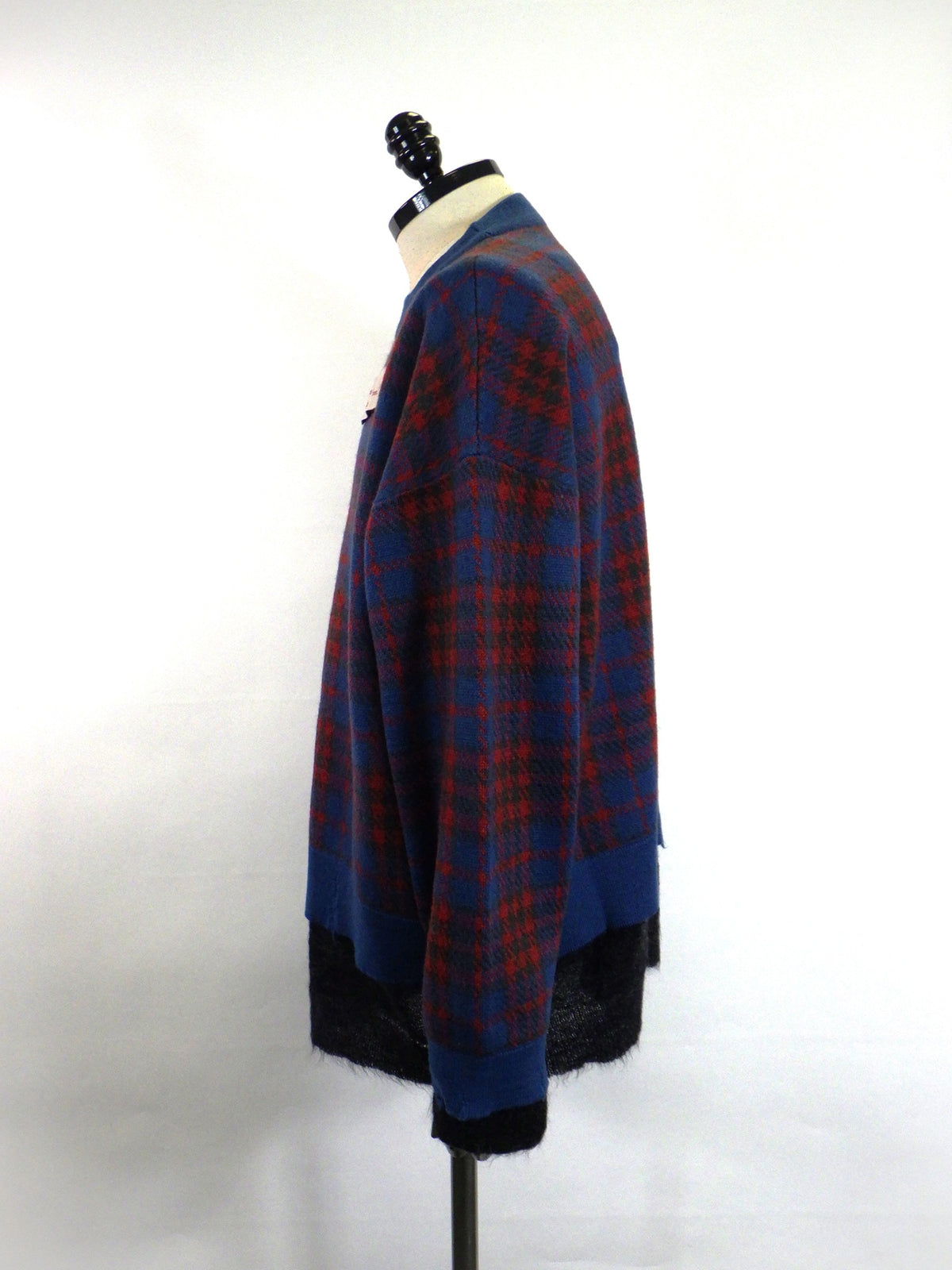 NewRose　CHECK JACQUARD × MOHAIR　NR263K006-BL