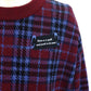 NewRose　CHECK JACQUARD × MOHAIR　NR263K006-RED