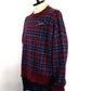 NewRose　CHECK JACQUARD × MOHAIR　NR263K006-RED