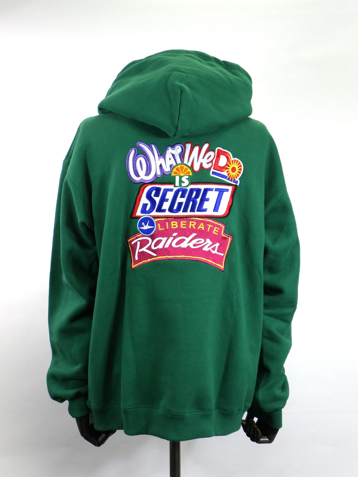 Liberaiders　EMBROIDERY HOODIE　733012603-GRN