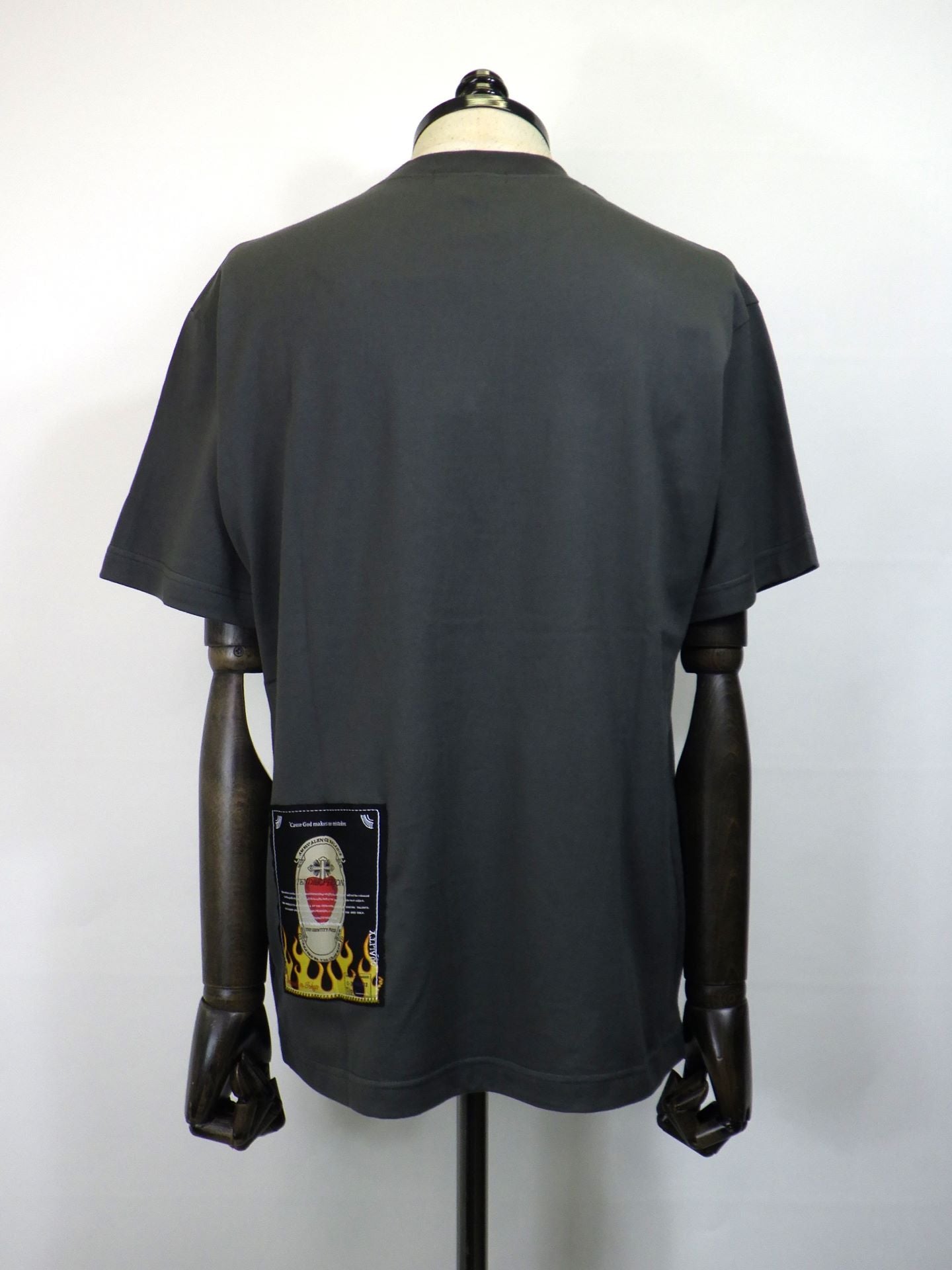 TENDER PERSON　フラワーガーデンTシャツ　SLIT-4232-GRY