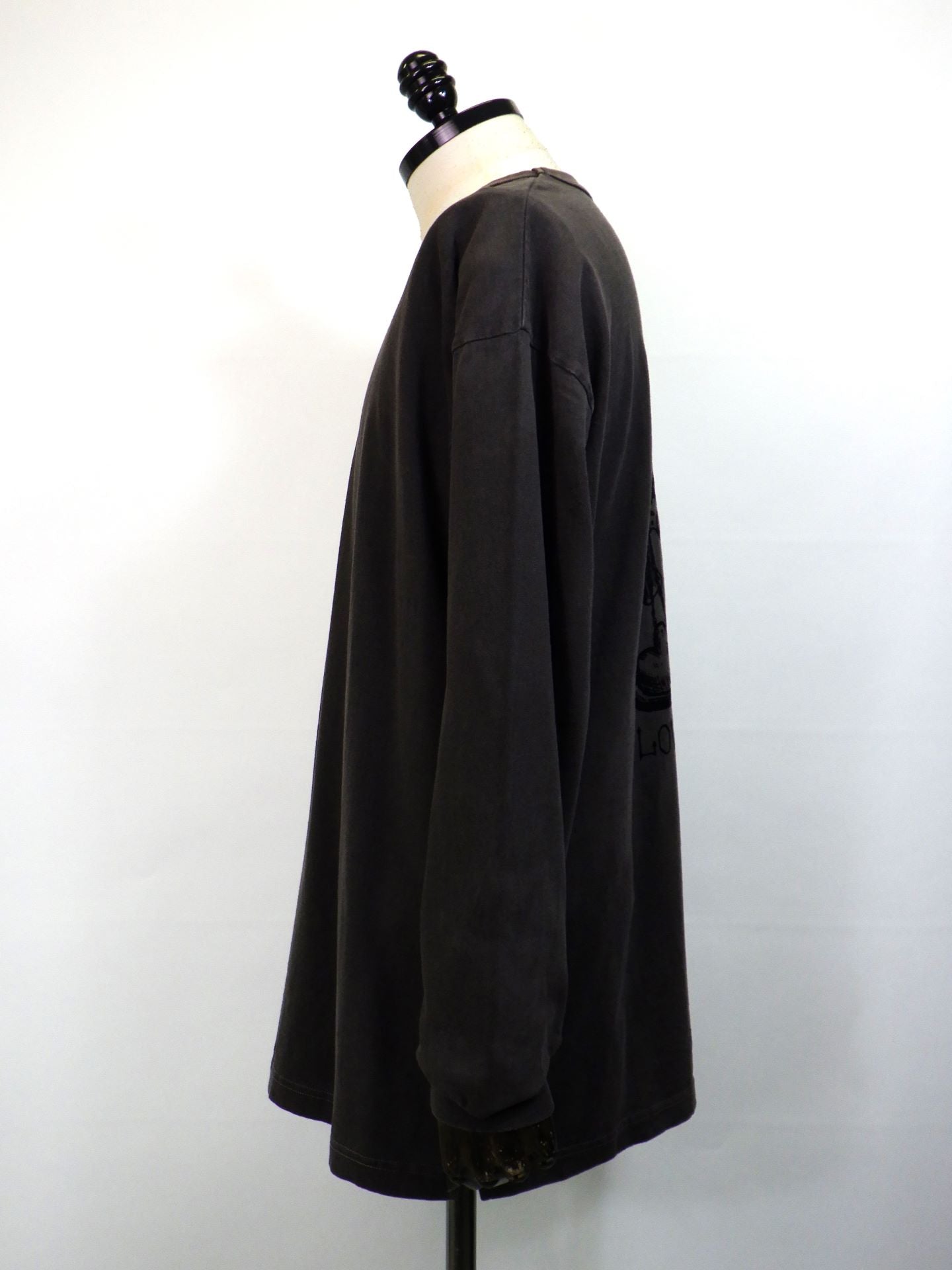 roarguns　フロッキープリントL/S T-シャツ　25FGT-11-BR