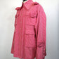 TENDER PERSON　ローズチェック4ポケットシャツ　SLIT-4209-RED