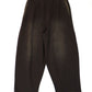 SUPERTHANKS　サンフェーデッドスウェットサイドタックワイドパンツ　ST253CS04A-BR