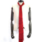 kiryuyrik　 Shadow Butterfly Opal Stole　KV-STL10-903-RED