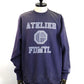FDMTL　 PRINTED SWEAT SHIRT 3YR WASH　FA26CSC31-NV