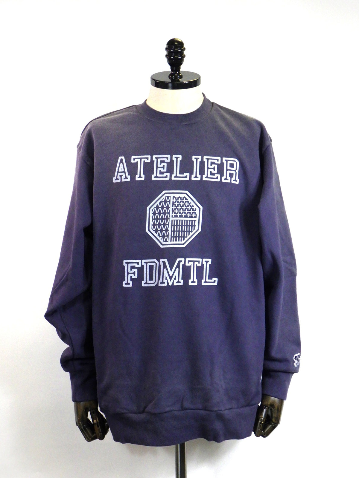 FDMTL　 PRINTED SWEAT SHIRT 3YR WASH　FA26CSC31-NV