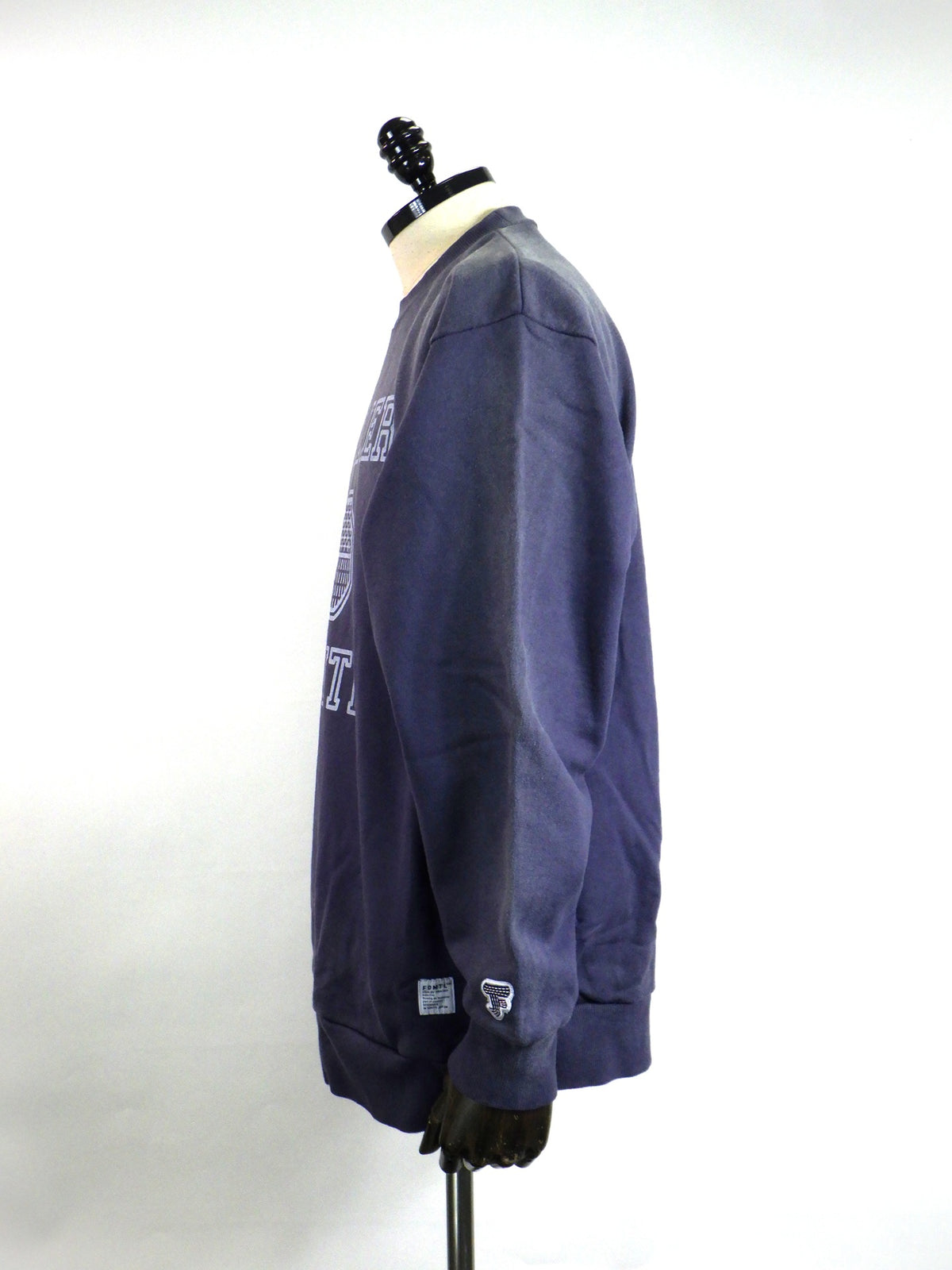 FDMTL　 PRINTED SWEAT SHIRT 3YR WASH　FA26CSC31-NV