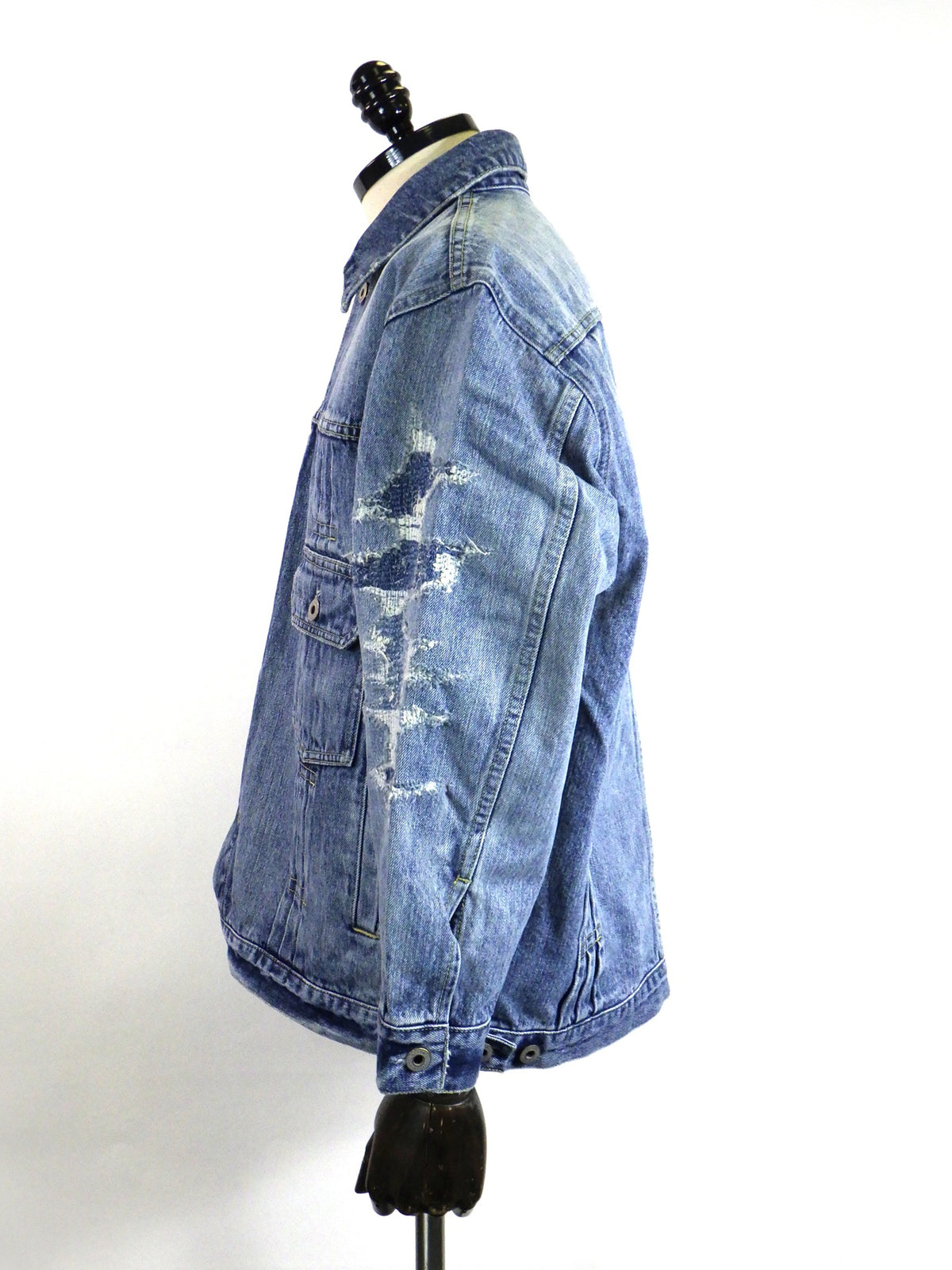 FDMTL　PLEATS DENIM JACKET 10YR WASH　FA26JK32H-IND