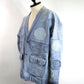 FDMTL　PLEATS DENIM CARDIGAN 5YR WASH　FA26TP34H-IND
