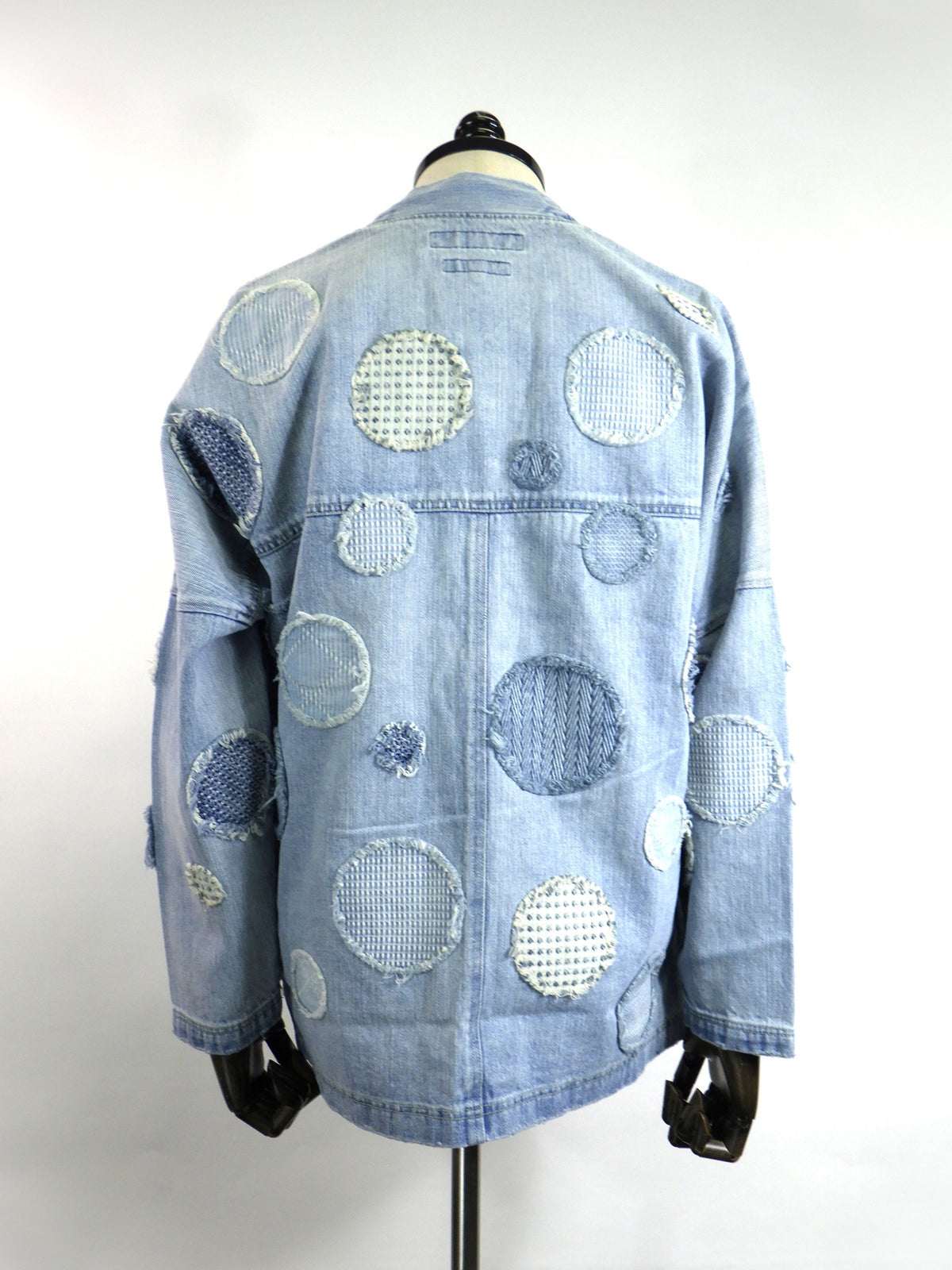FDMTL　PLEATS DENIM CARDIGAN 5YR WASH　FA26TP34H-IND