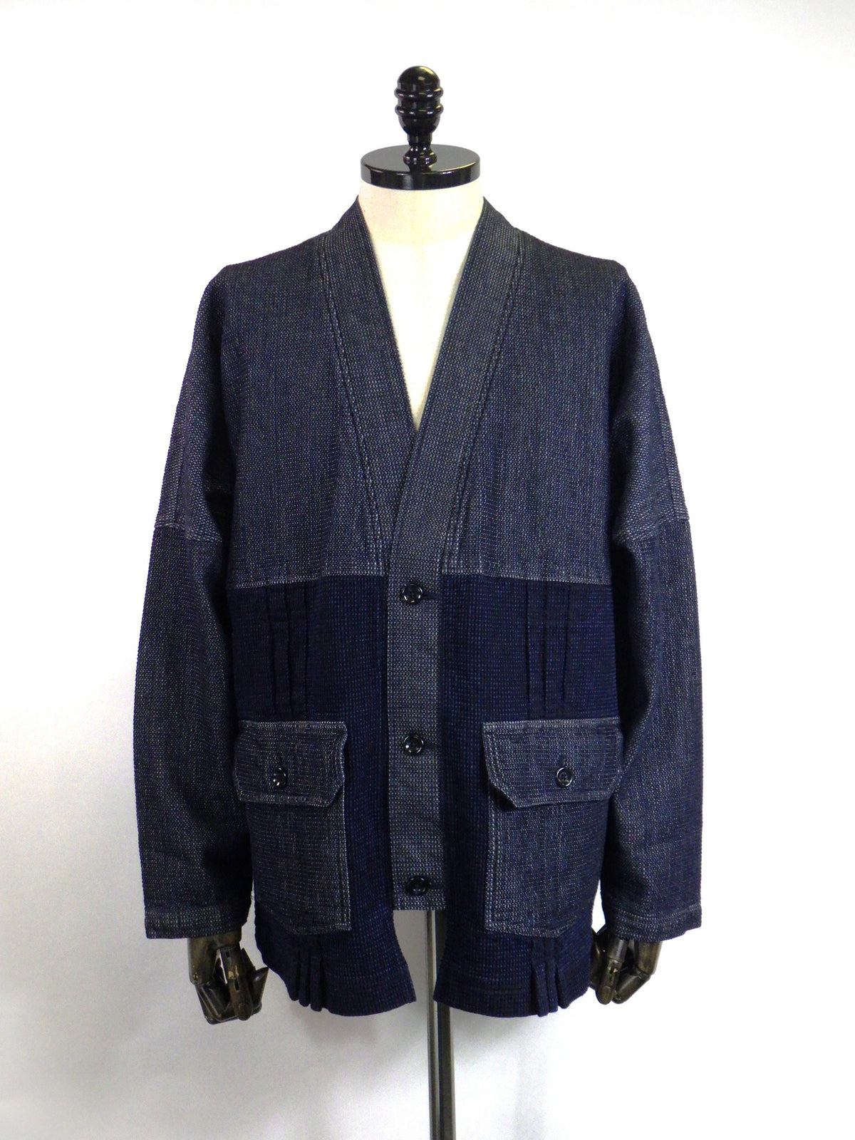 FDMTL　PLEATS CARDIGAN RINSE　FA26TP32R-IND