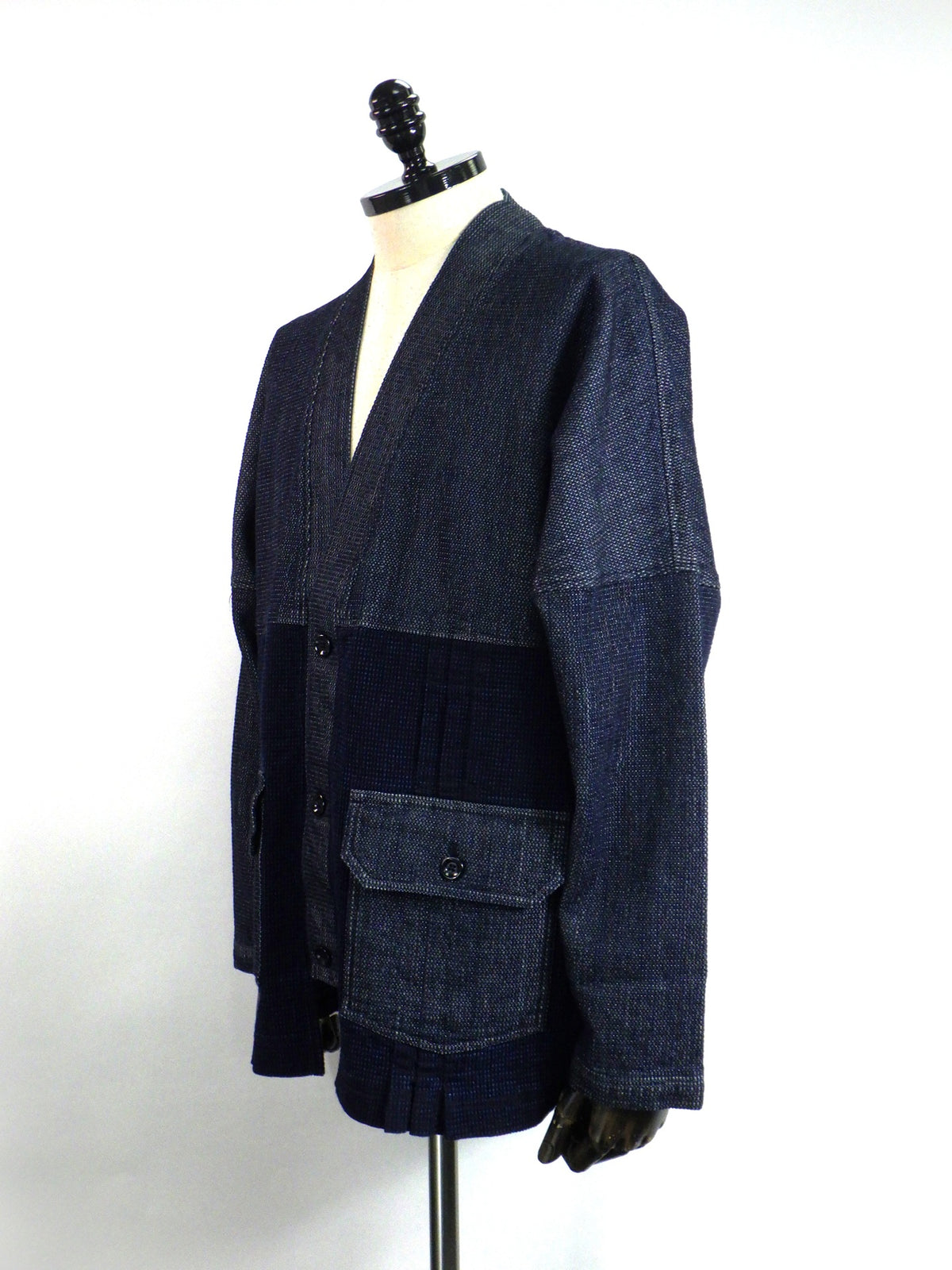 FDMTL　PLEATS CARDIGAN RINSE　FA26TP32R-IND