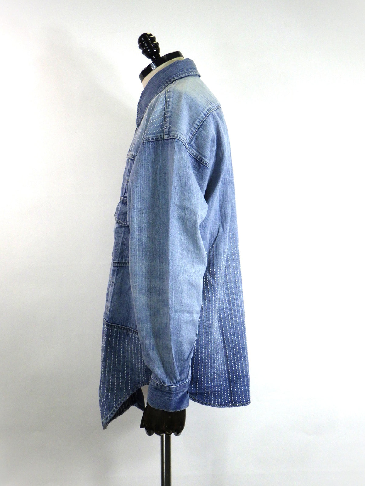 FDMTL　 DENIM LONG SHIRT 5YR WASH　FA26SH42H-IND