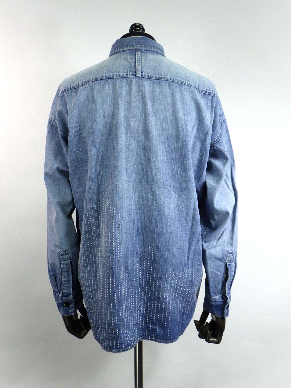 FDMTL　 DENIM LONG SHIRT 5YR WASH　FA26SH42H-IND