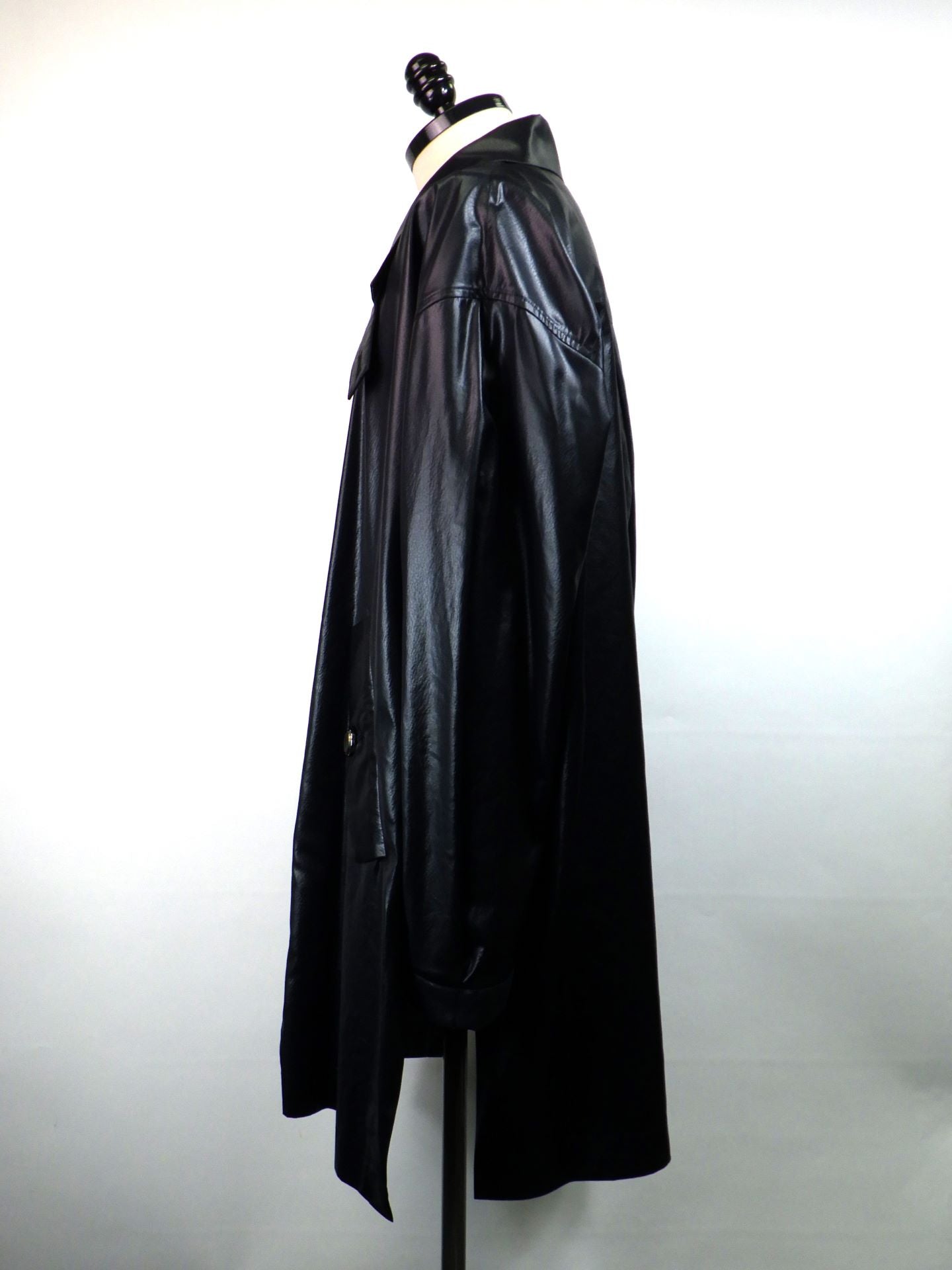 Licht Bestreben　FAKE-FAKE LEATHER Ⅱ ステンカラーライトコート　LB25AW-SHCO01-FFL