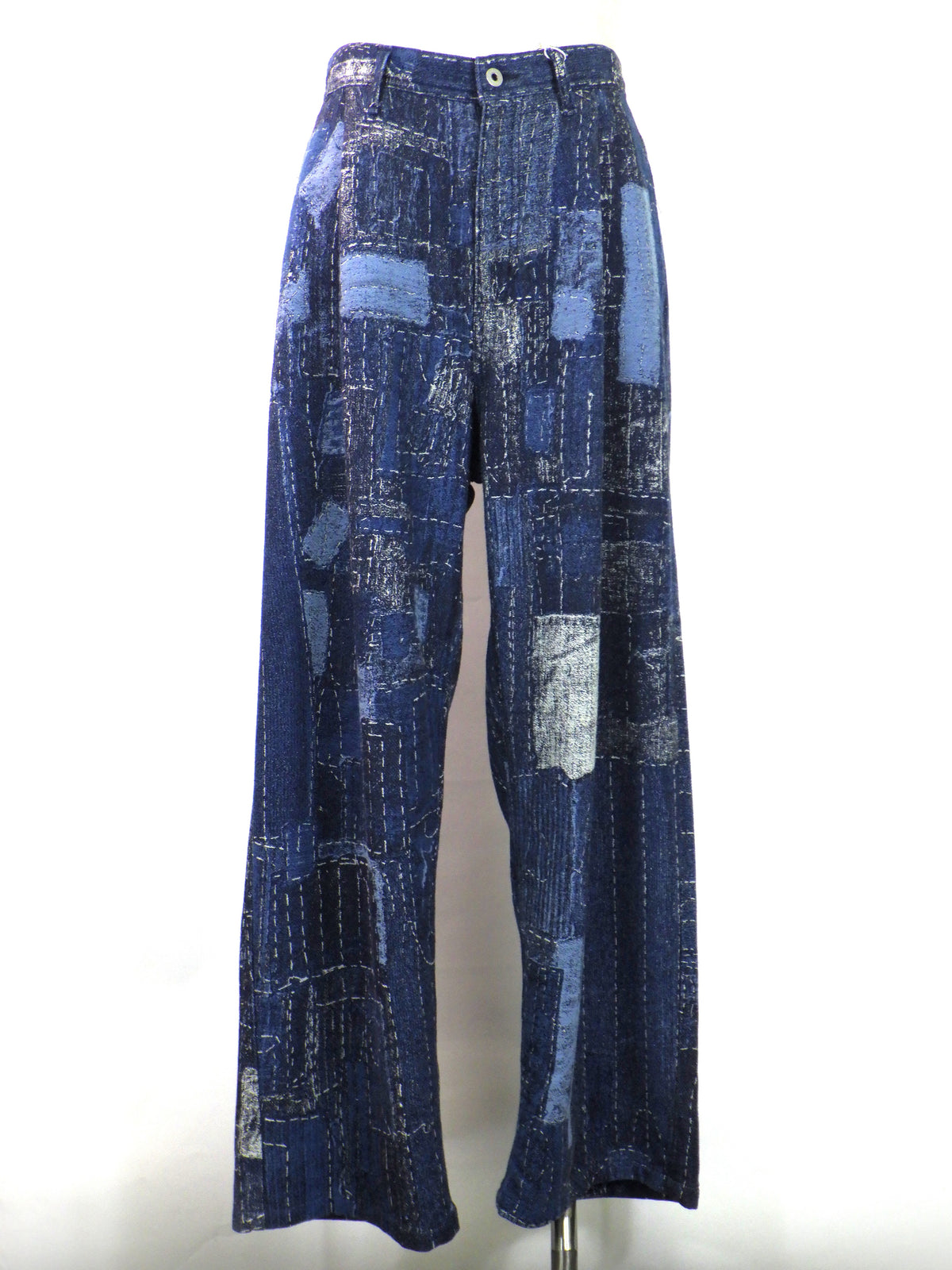 FDMTL　BORO JACQUARD WIDE PANTS RINSE　FA26PN40JR-IND