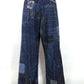 FDMTL　BORO JACQUARD WIDE PANTS RINSE　FA26PN40JR-IND