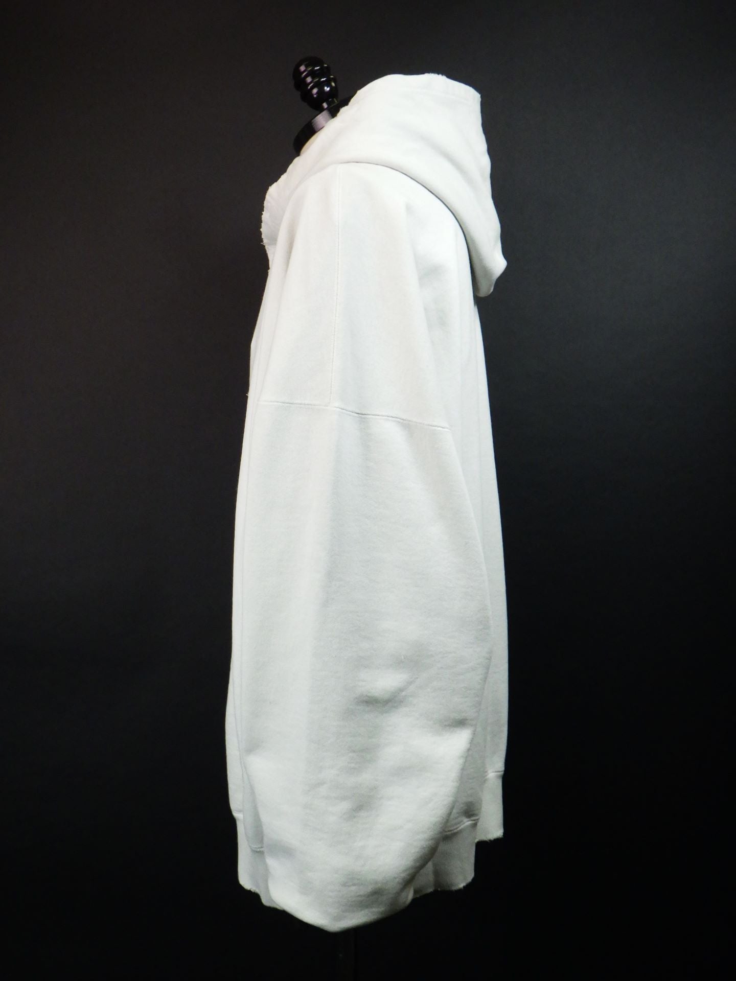 KAMIYA　ディスドレスドヘンリーネックフーディ　G15HD077-WH