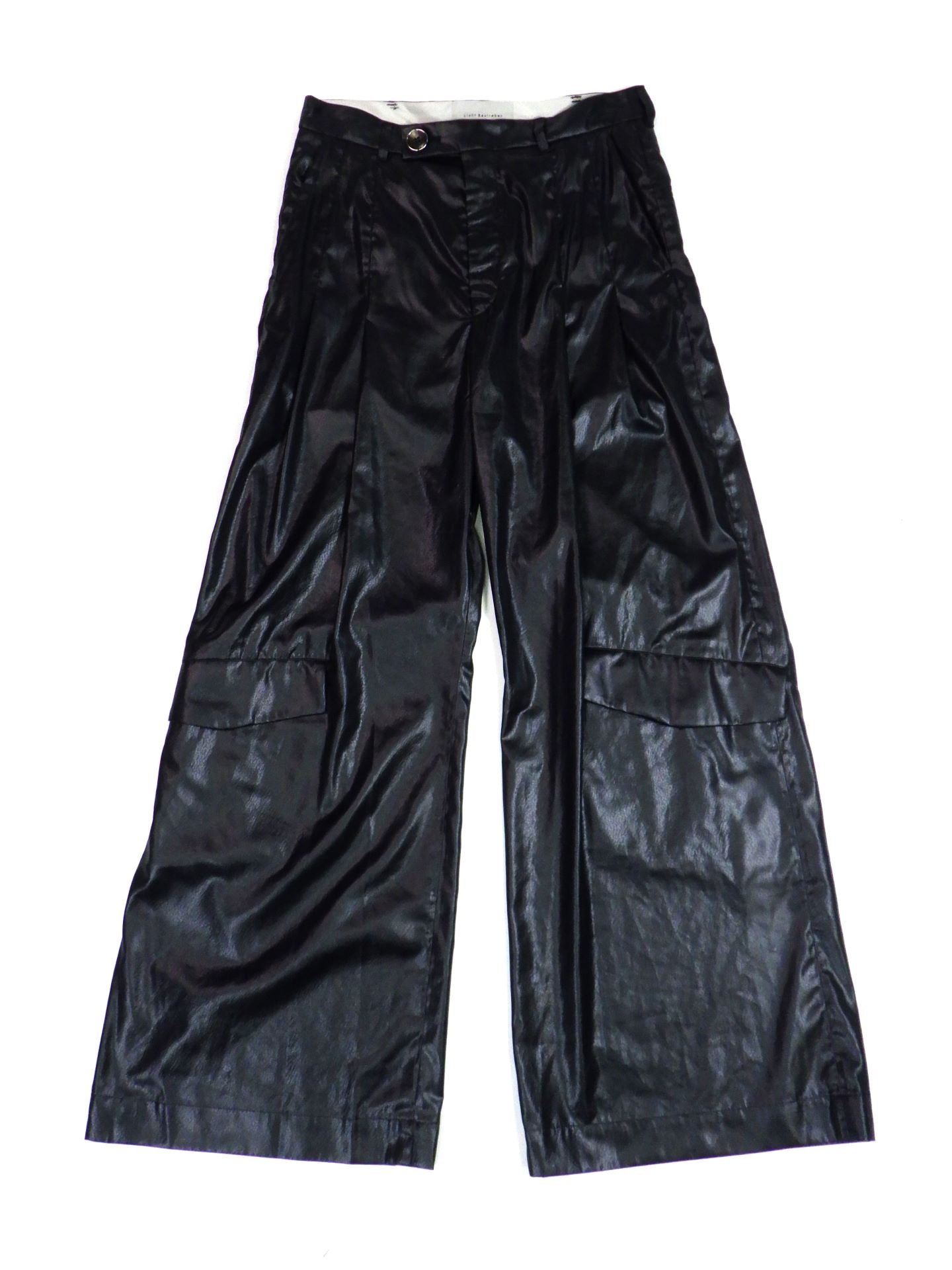 Licht Bestreben　FAKE-FAKE LEATHER Ⅱ シンフラップバギートラウザー　LB25AW-PT09-FFL