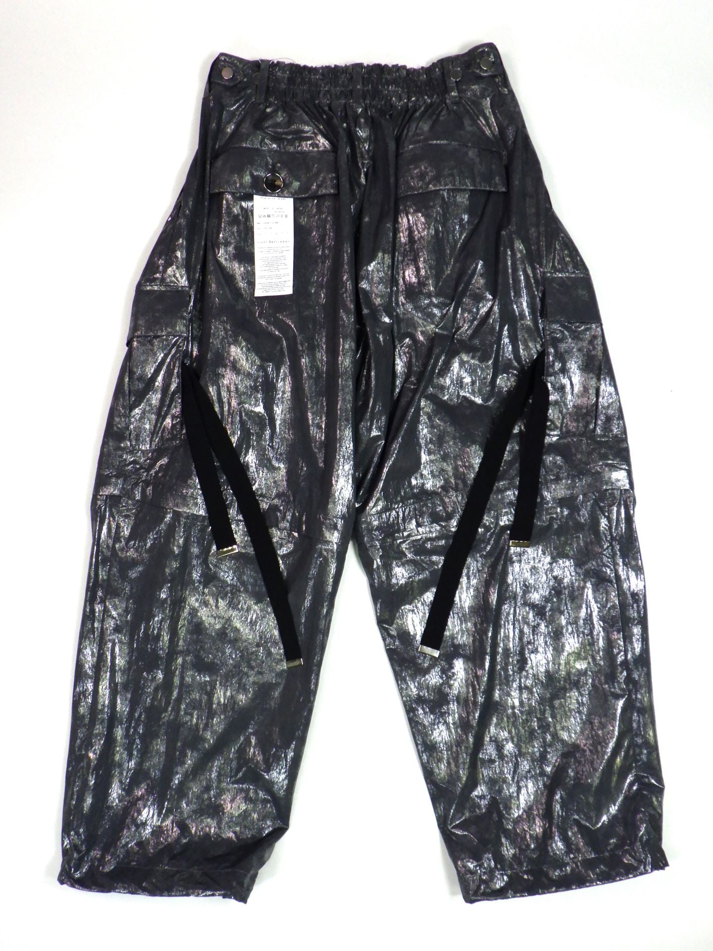 Licht Bestreben　ウォッシュドホイルコーティングデタッチャブルカーゴパンツ　LB25AW-PT05-HKW