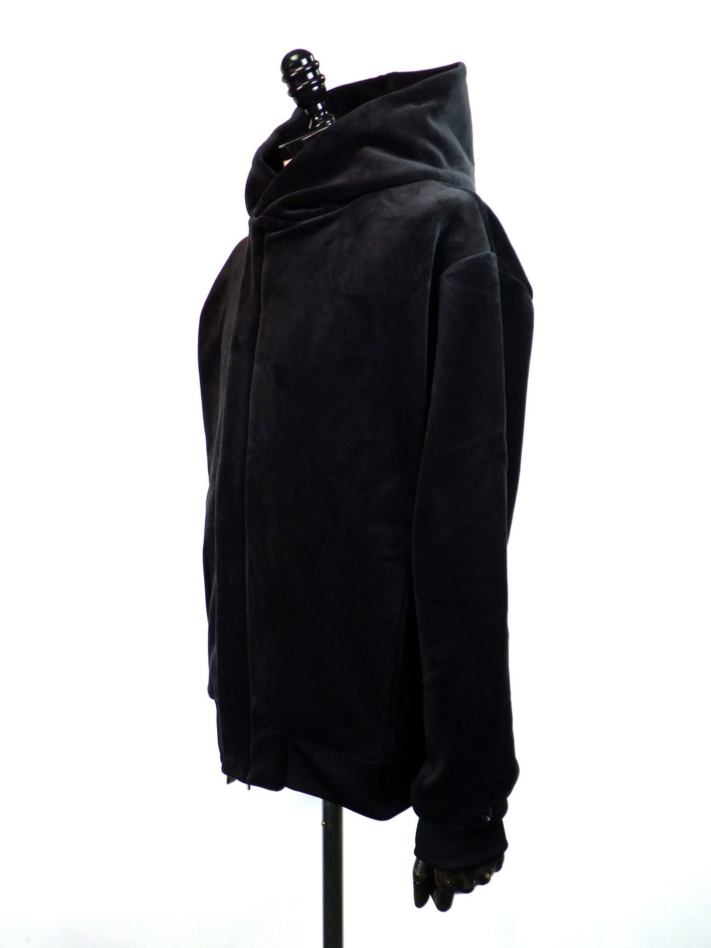 1PIU1UGUALE3 RELAX　ヘビーベロアラップパーカー　USO-25097