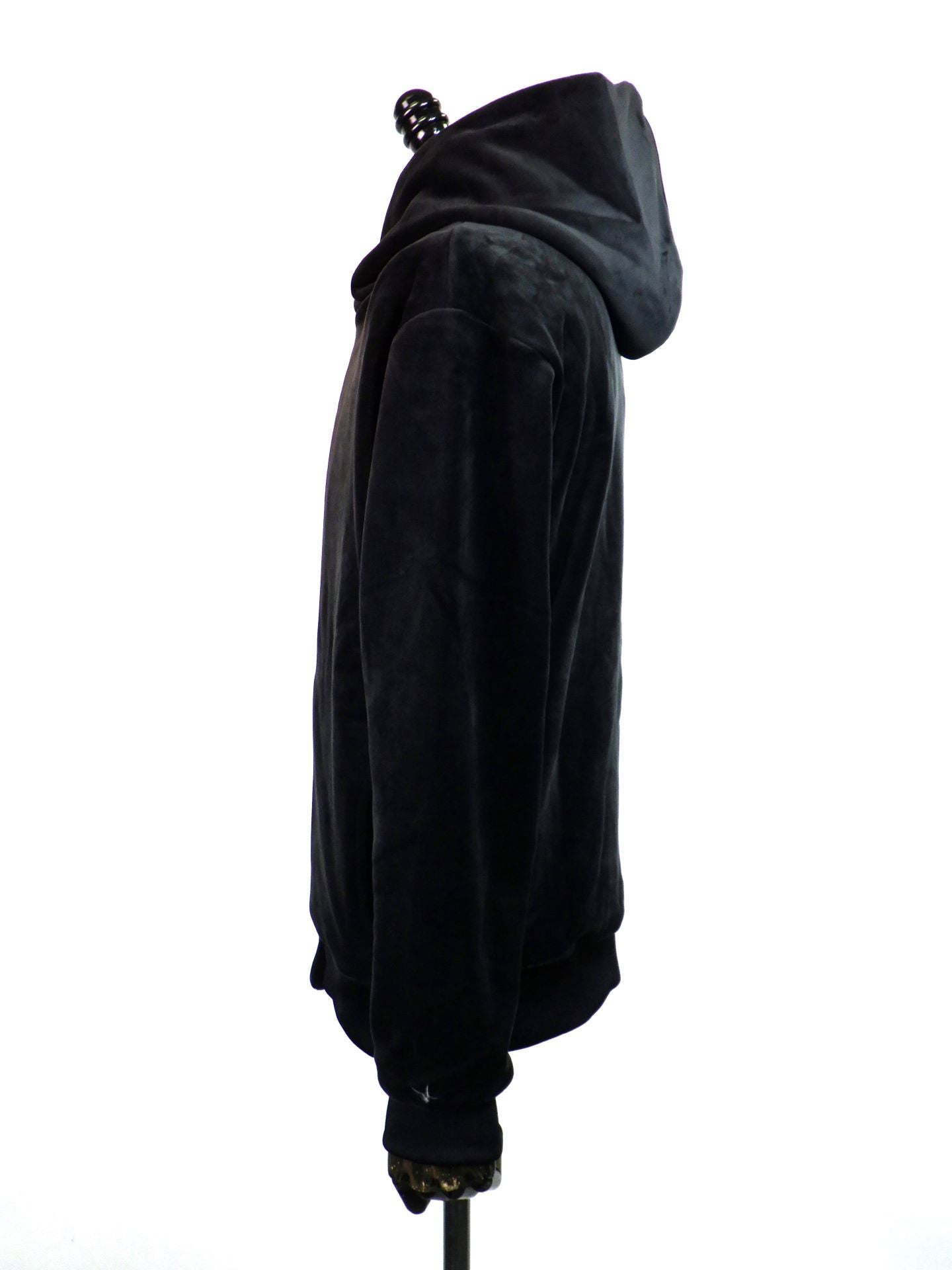 1PIU1UGUALE3 RELAX　ヘビーベロアラップパーカー　USO-25097