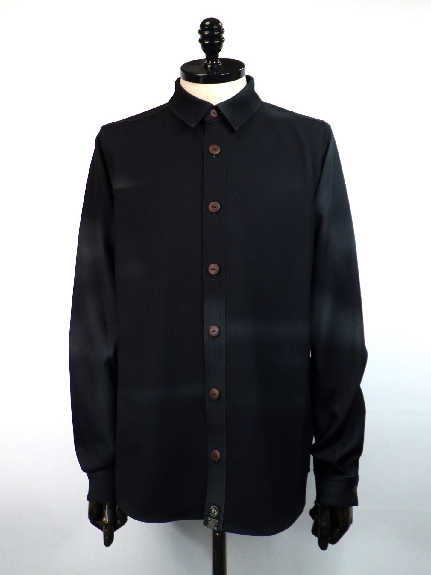 beauty:beast　デジタルプリンテッドエッセンシャルシャツ　bb-84002-BK.SH