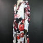 kiryuyrik　Goth Flora Suede Satin Flare Jacket　KW-HJ47-900-WHT