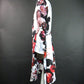 kiryuyrik　Goth Flora Suede Satin Flare Jacket　KW-HJ47-900-WHT