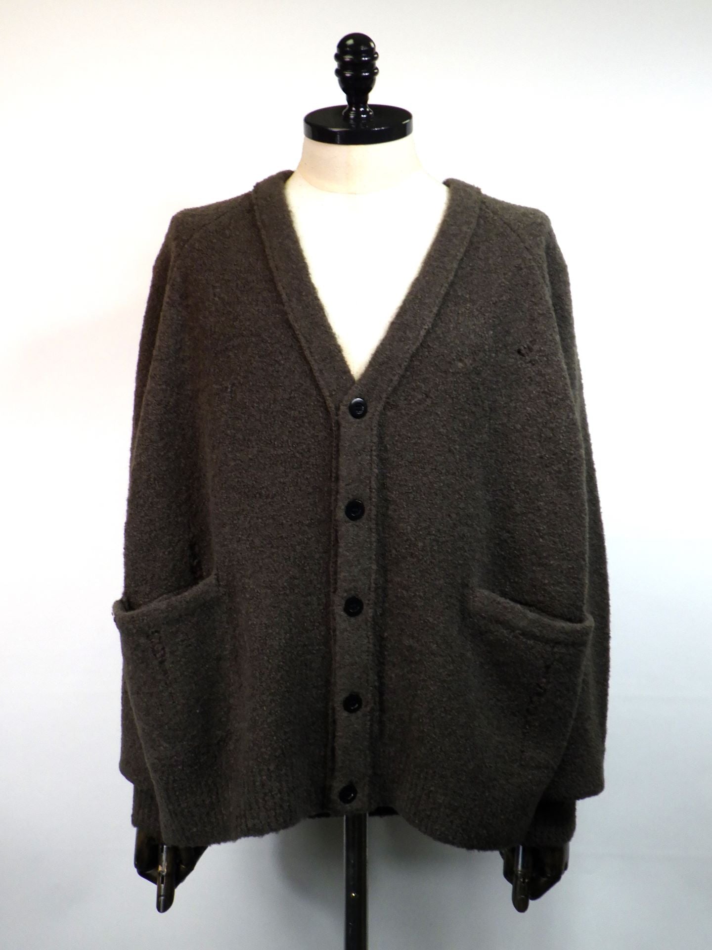 DELUXE　SAVAGE SNAKEDRIVER カーディガン　25AD3218-BR