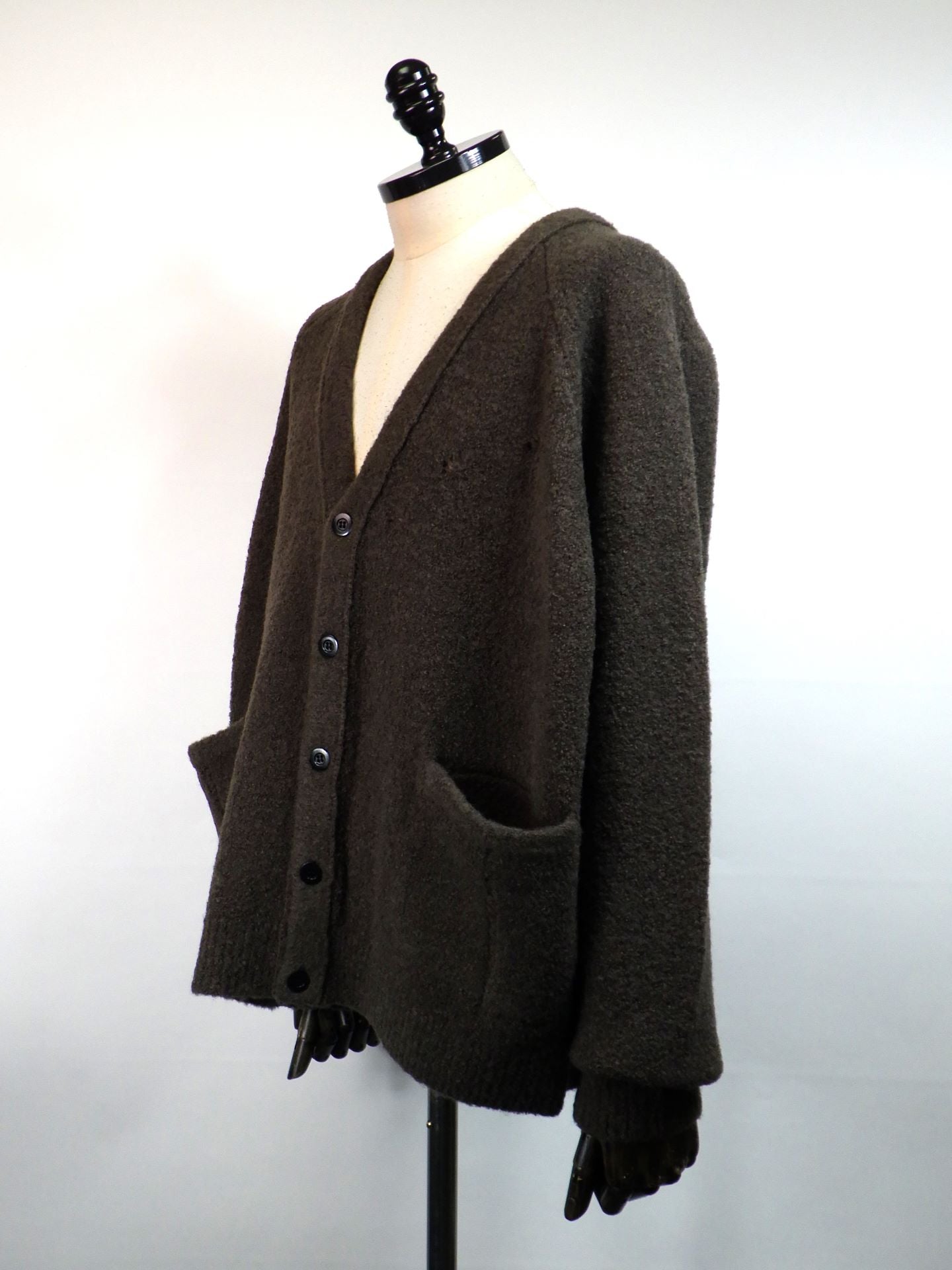 DELUXE　SAVAGE SNAKEDRIVER カーディガン　25AD3218-BR