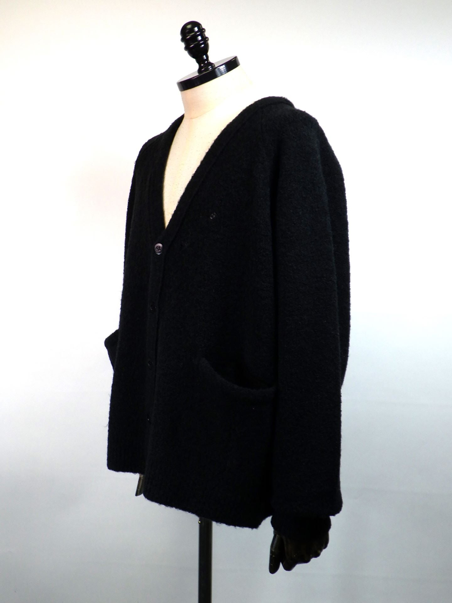 DELUXE　SAVAGE SNAKEDRIVER カーディガン　25AD3218-BK