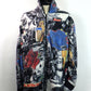 NewRose　FLEECE ZIP UP BLOUSON / all over print　NR263C014-PCP