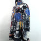 NewRose　FLEECE ZIP UP BLOUSON / all over print　NR263C014-PCP