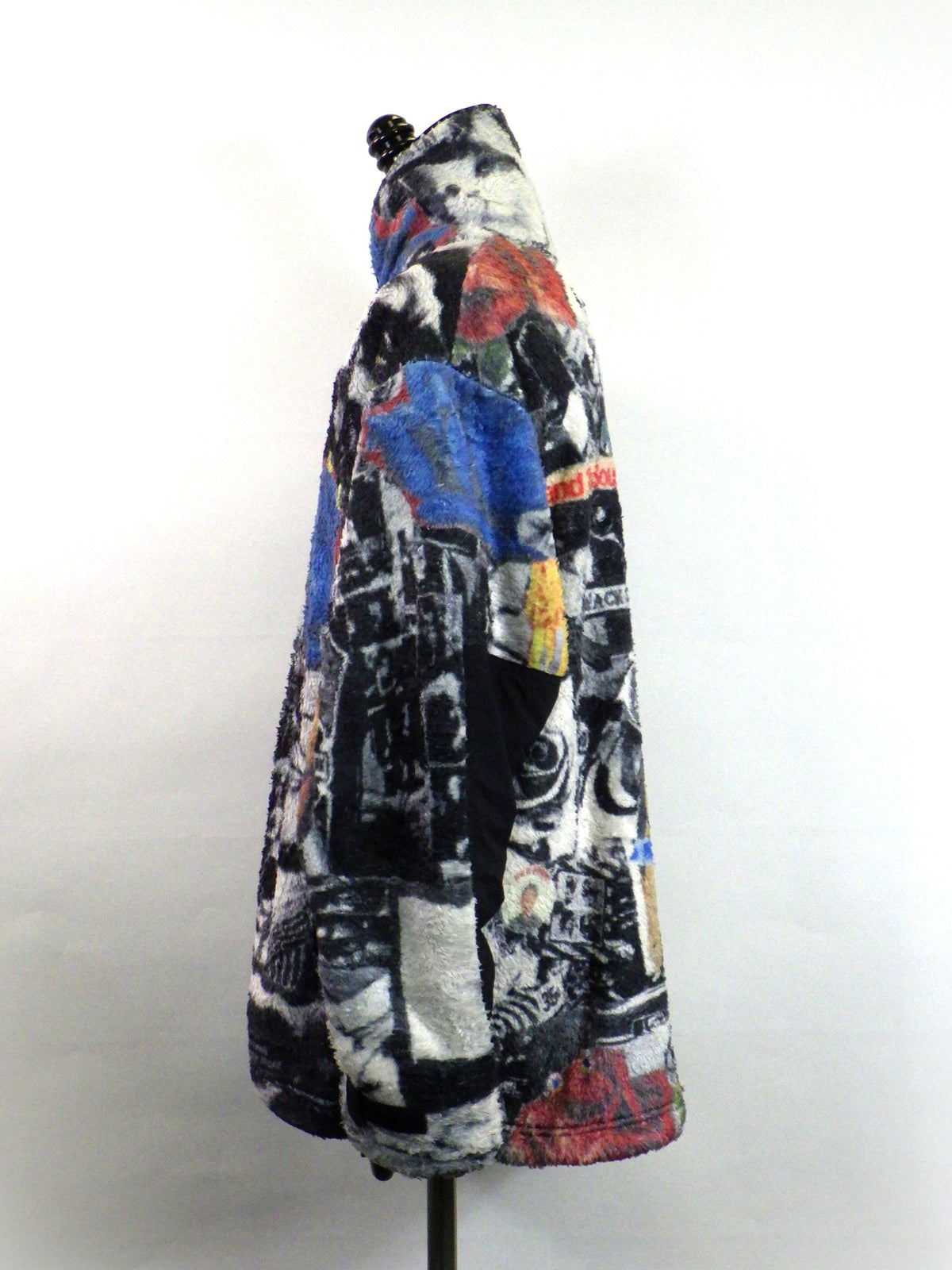 NewRose　FLEECE ZIP UP BLOUSON / all over print　NR263C014-PCP