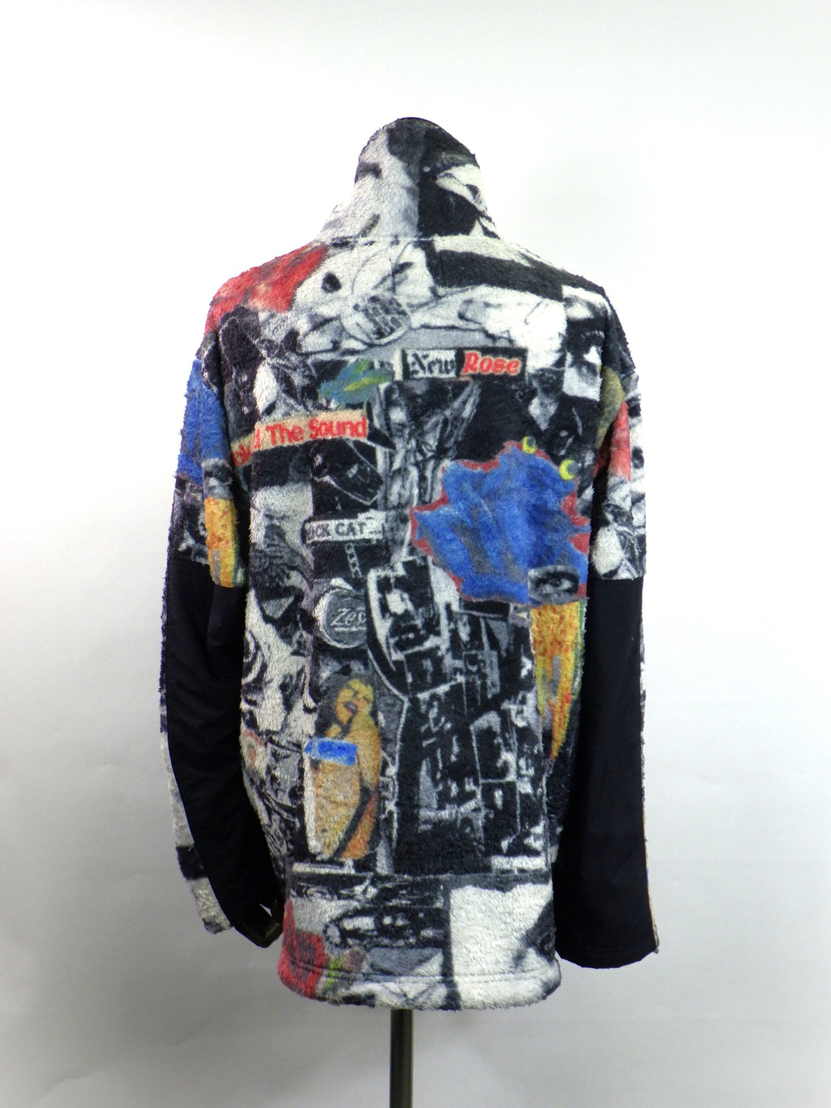 NewRose　FLEECE ZIP UP BLOUSON / all over print　NR263C014-PCP