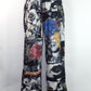 NewRose　FLEECE RELAX PANTS / all over print　NR263C016-PCP