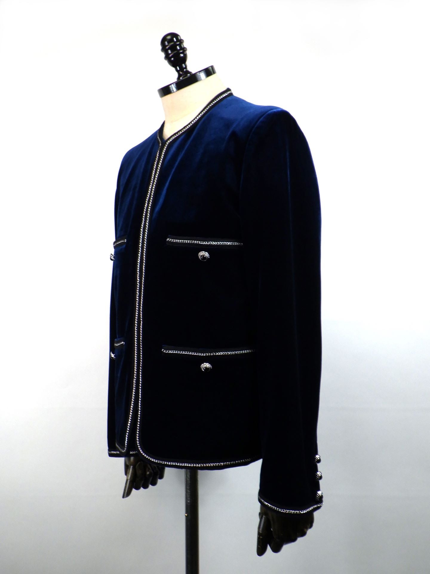 NOWL　ベロアノーカラージャケット　2613003NZ