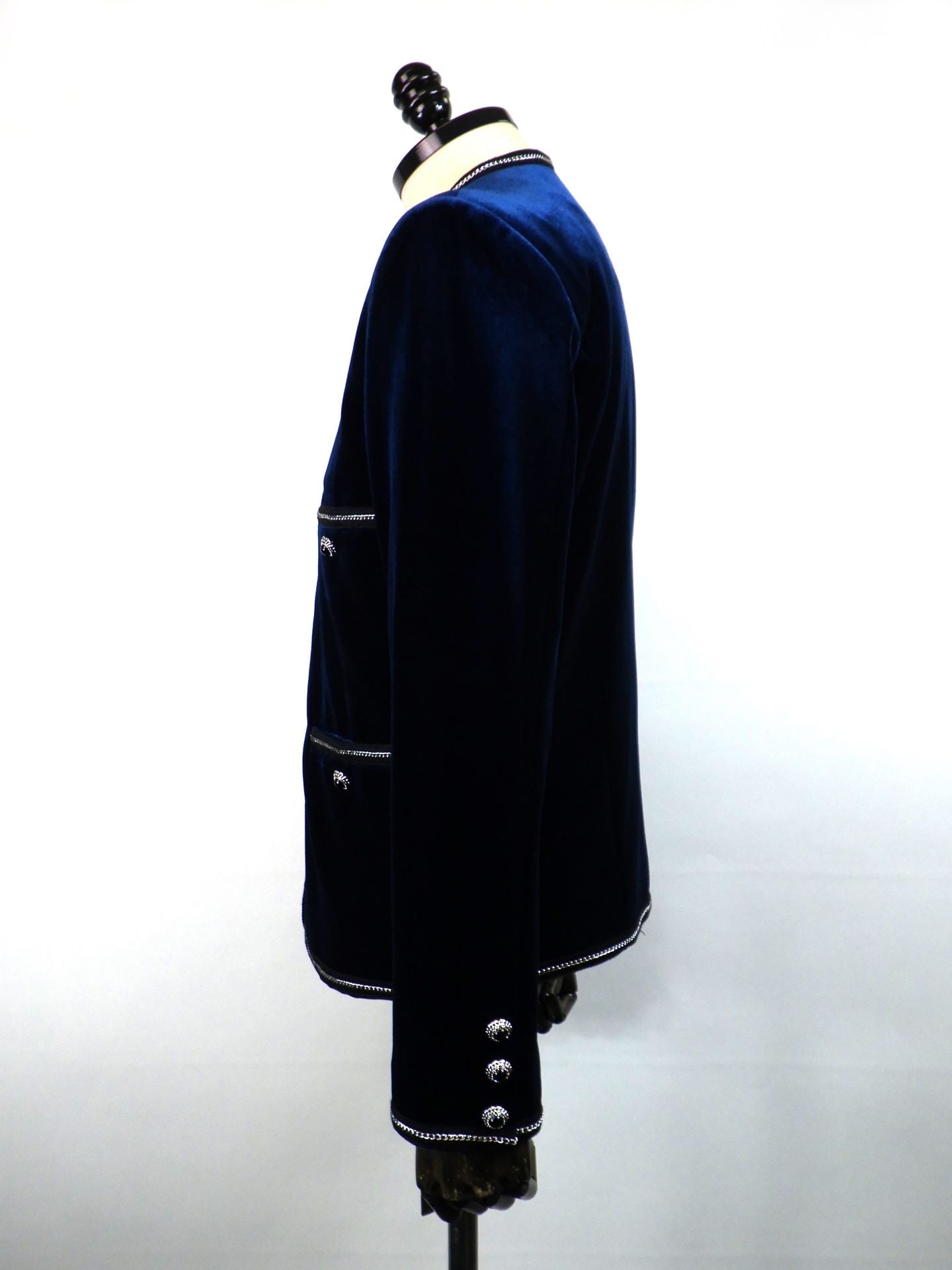 NOWL　ベロアノーカラージャケット　2613003NZ