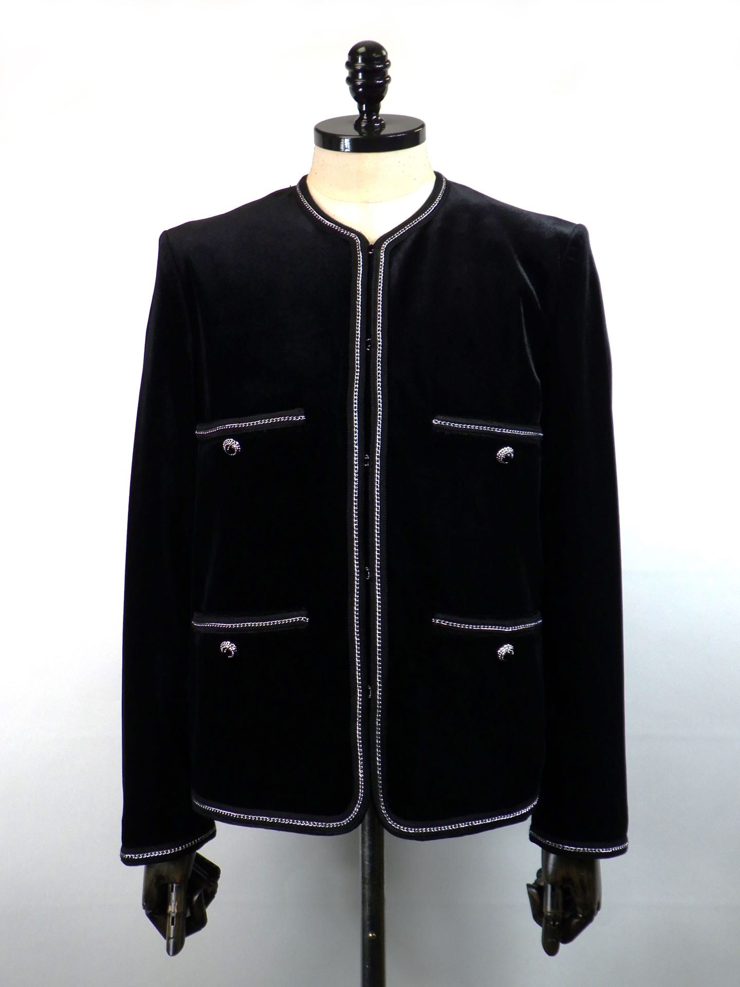 NOWL　ベロアノーカラージャケット　2613002NZ