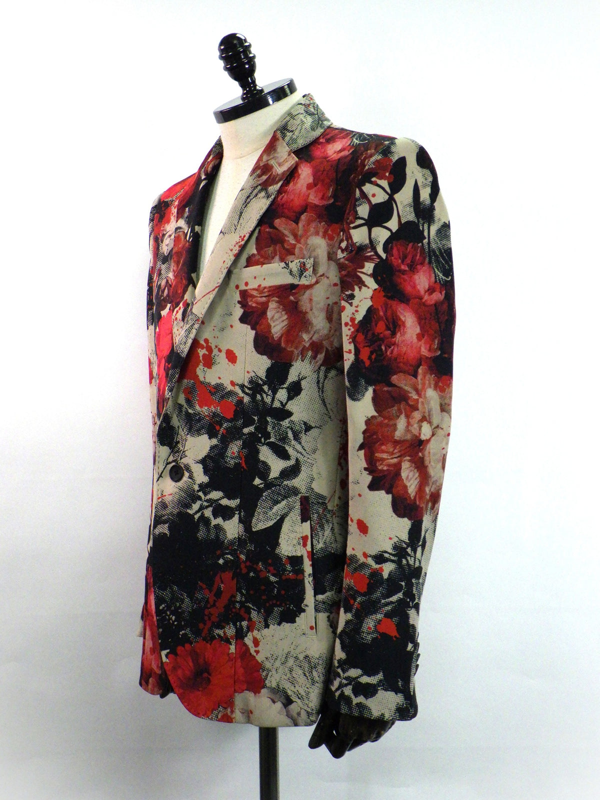 kiryuyrik　Beige Flora Jacket　KW-HJ13-901