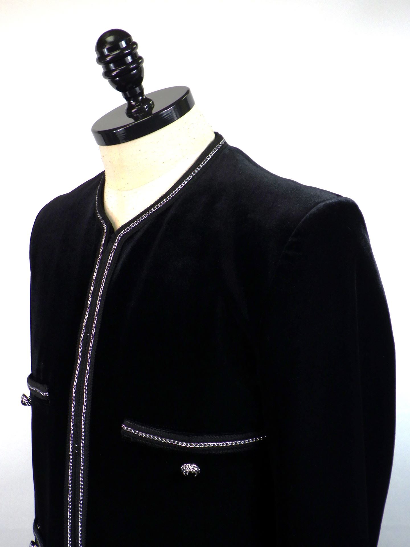 NOWL　ベロアノーカラージャケット　2613002NZ