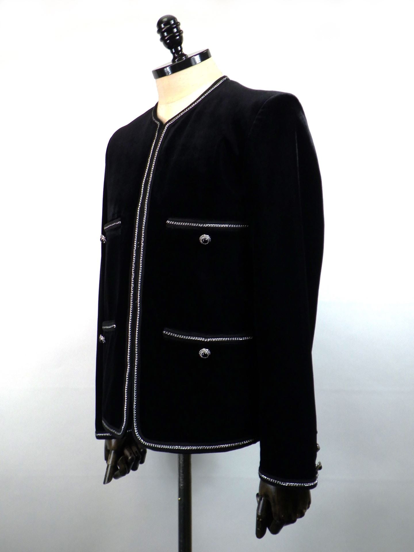 NOWL　ベロアノーカラージャケット　2613002NZ