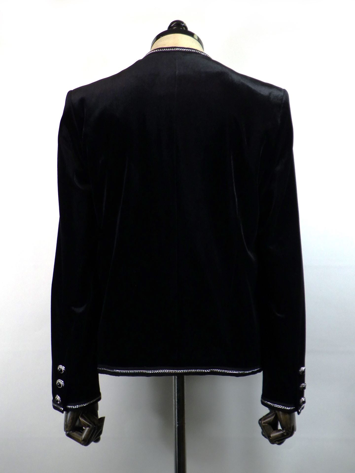 NOWL　ベロアノーカラージャケット　2613002NZ